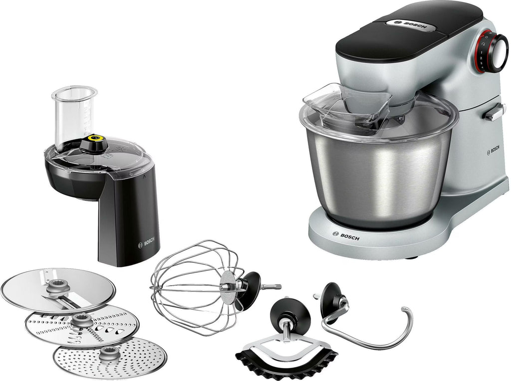 Serie 6 Küchenmaschine mit Waage 1600 W Schwarz, Edelstahl gebürstet