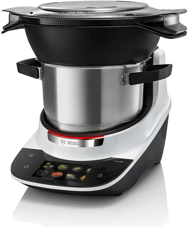 Bosch Cookit MCC9555 Küchenmaschine mit Kochfunktion, großer Mixtopf, inkl. Zubehör