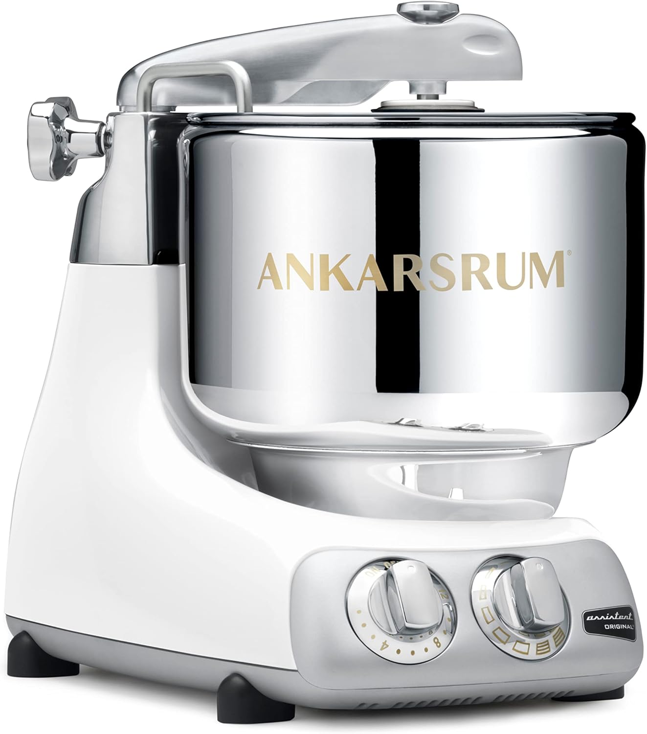 Ankarsrum Assistent Original Küchenmaschine, 7 L Metallschüssel, 7 Jahre Motorgarantie