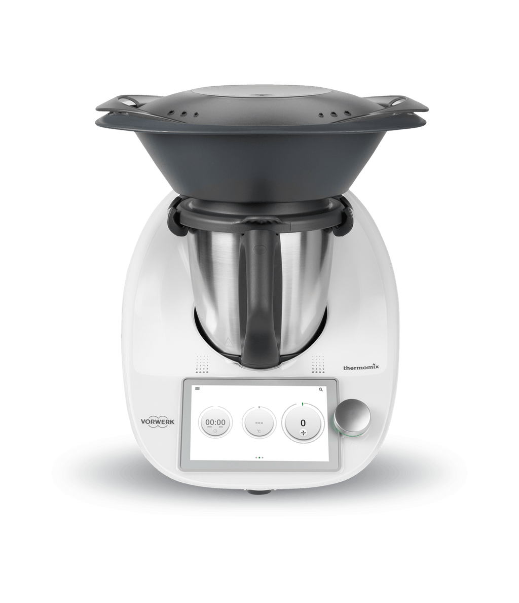 Vorwerk Thermomix TM6 Küchenmaschine mit Kochfunktion, 6,5 L, silber