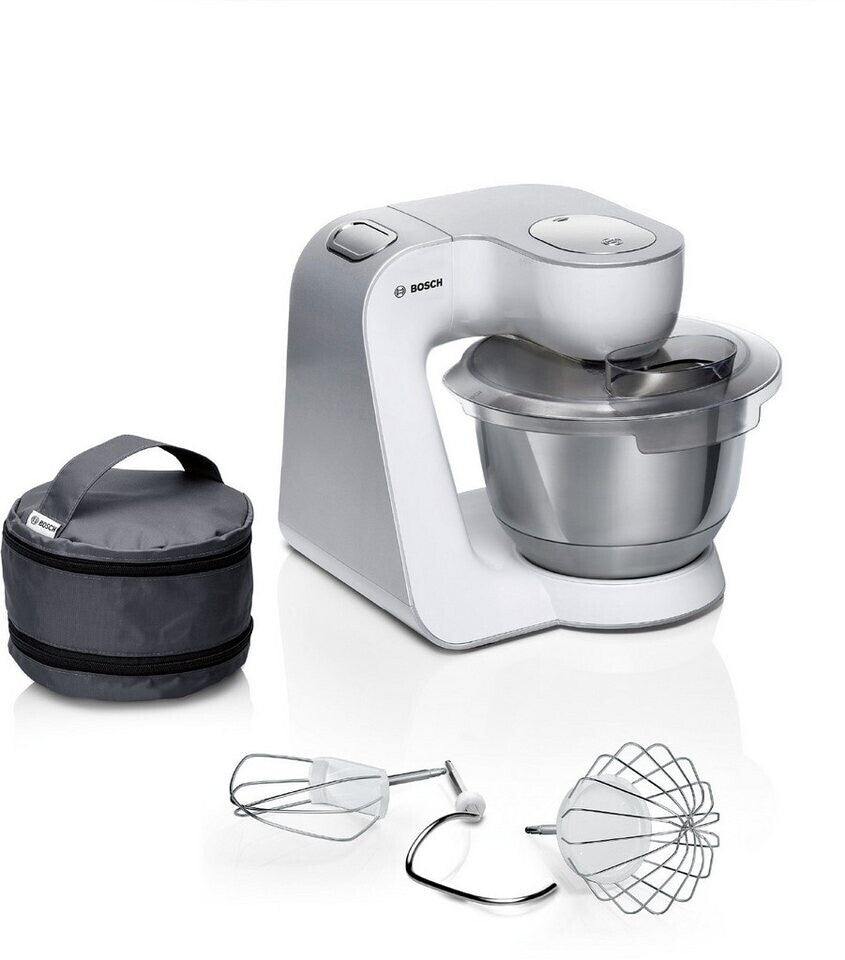 Bosch Serie 4 MUM58200 Weiß silber Zubehörtasche