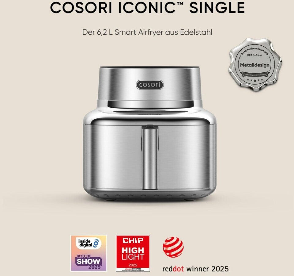 COSORI CAF-SE601S-CEU Edelstahl