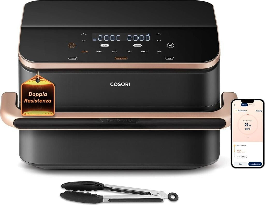 COSORI CAF-TF101 Dual Blaze TwinFry Chef CAF-TF101S-AEUR
