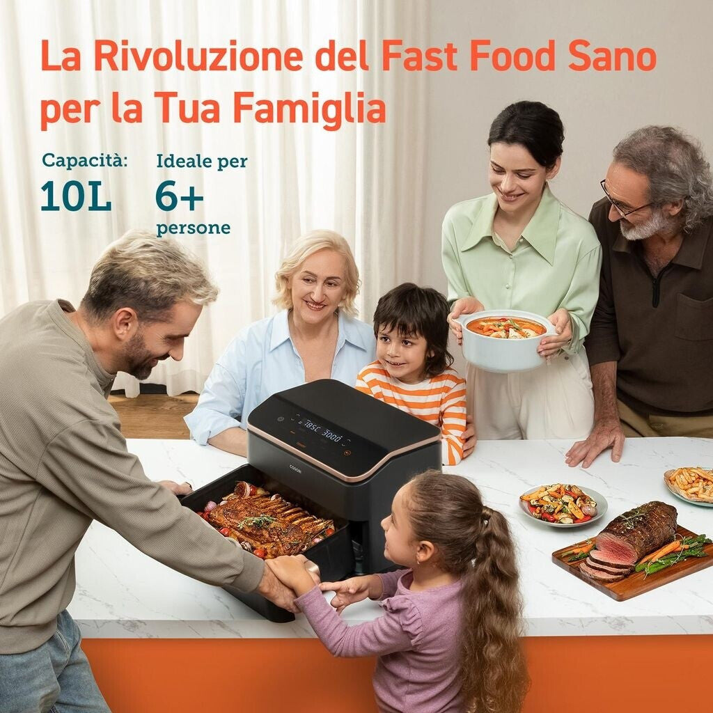 COSORI CAF-TF101 Dual Blaze TwinFry Chef CAF-TF101S-AEUR
