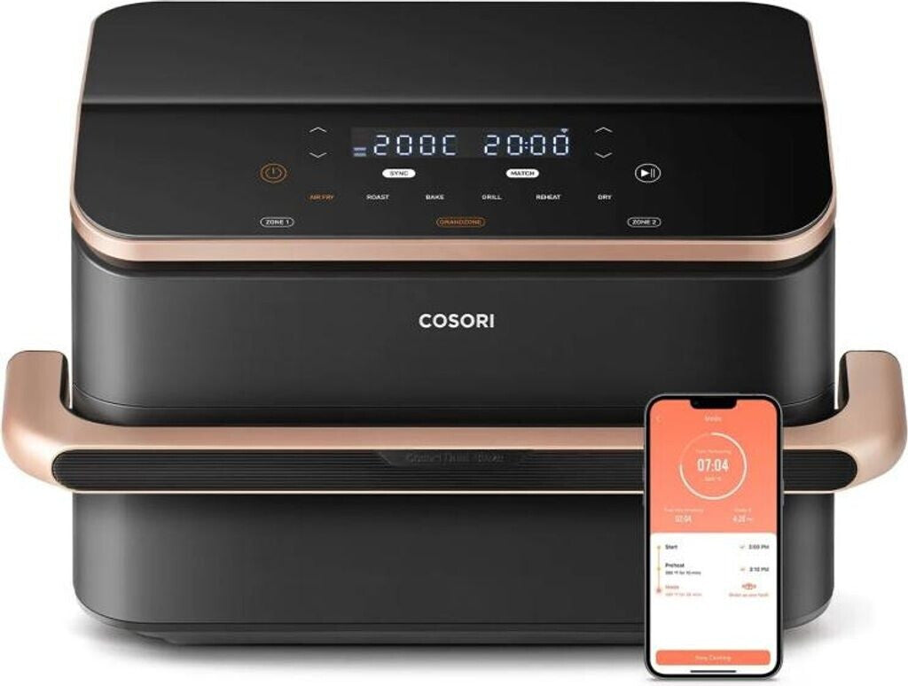 COSORI CAF-TF101 Dual Blaze TwinFry Chef CAF-TF101S-AEUR