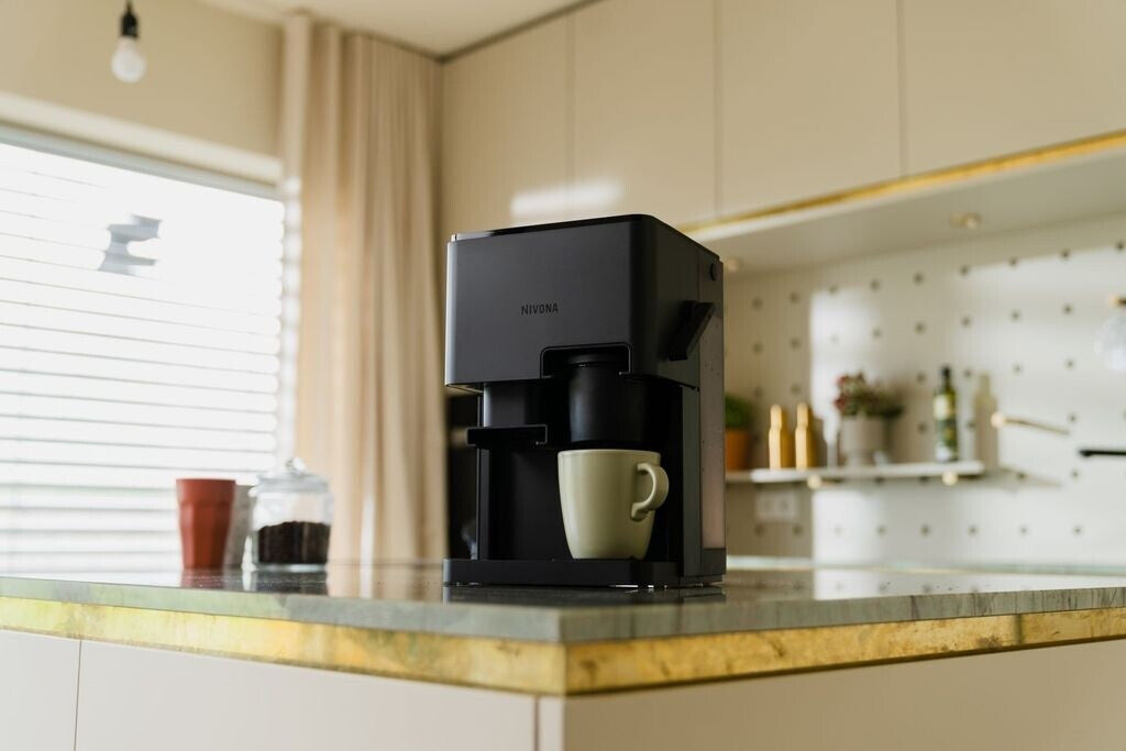 Nivona Cube Kaffee-Vollautomat 4106 Kaffee-Vollautomat schwarz grau