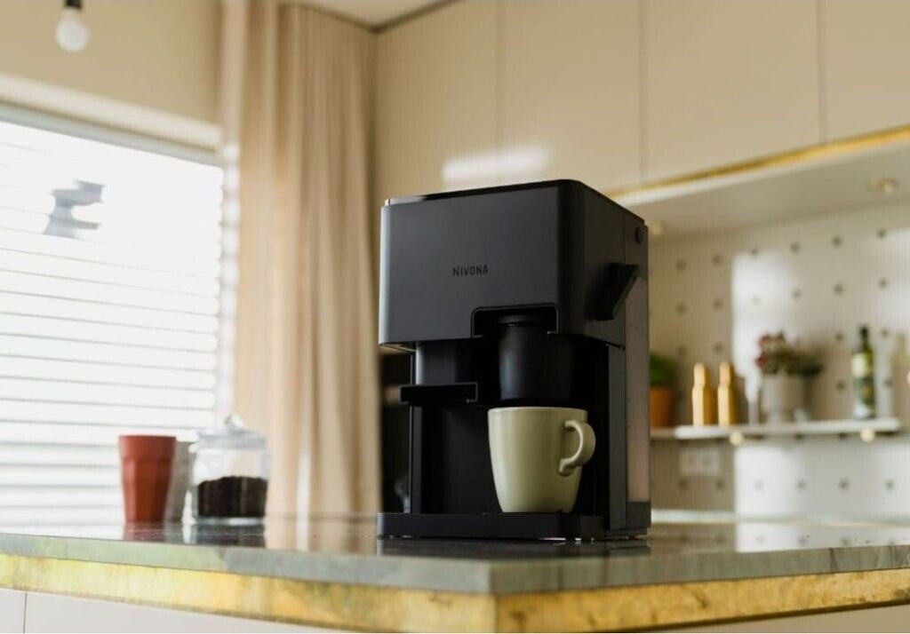 Nivona Cube Kaffee-Vollautomat 4106 Kaffee-Vollautomat schwarz grau