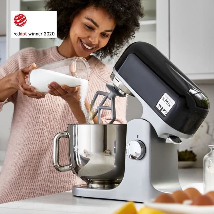 Kenwood kMix KMX750RD Küchenmaschine, 5 L, Metallgehäuse, Retro-Design, 2. Platz testit.de