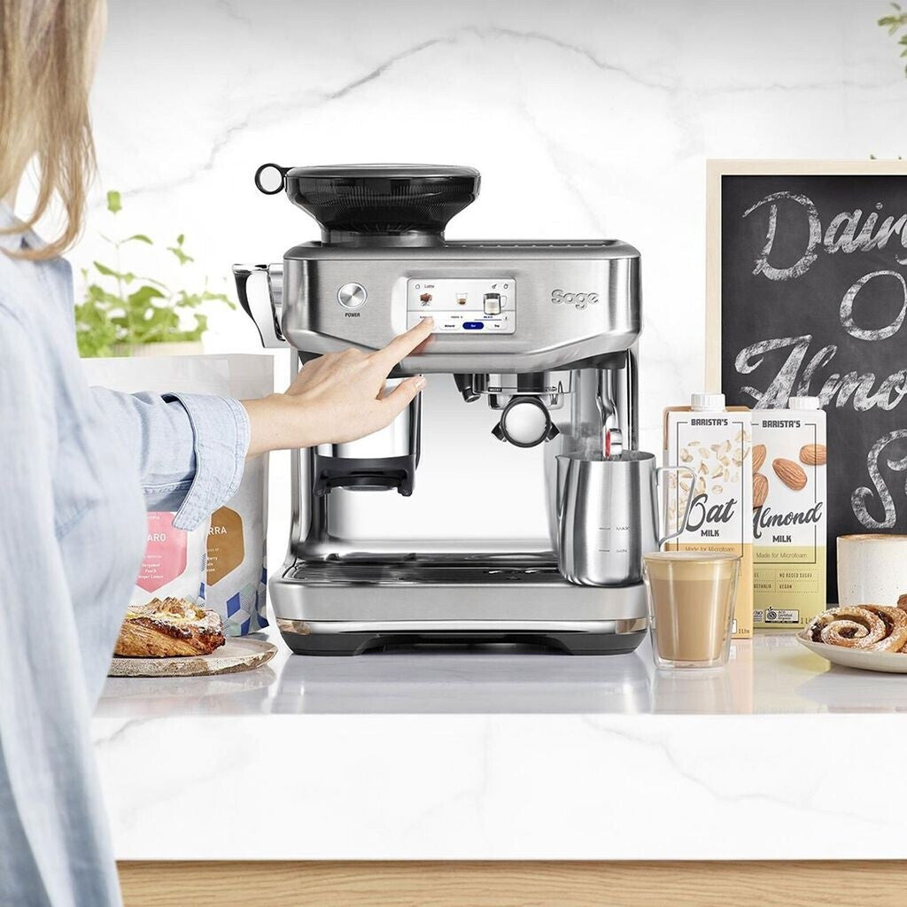 Sage SES882 The Barista Touch Impress SES882BSS4FEU1 Edelstahlgrau