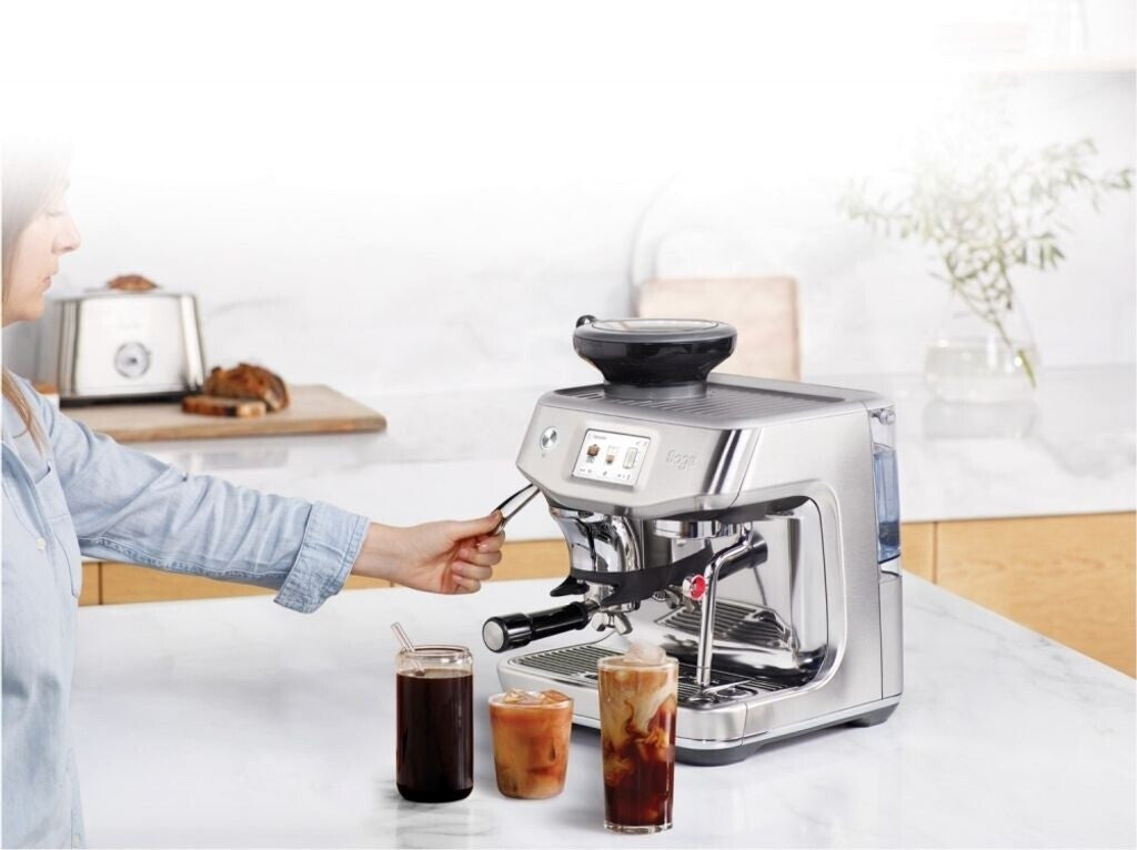 Sage SES882 The Barista Touch Impress SES882BSS4FEU1 Edelstahlgrau